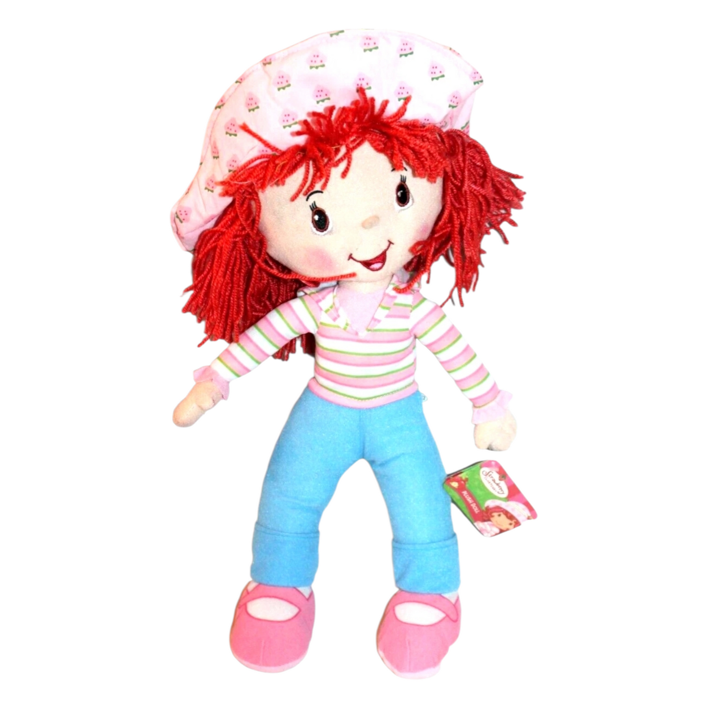 Muñeca vintage año 2007 Peluche Grande 44 cms Rosita Fresita Strawberry Shortcake