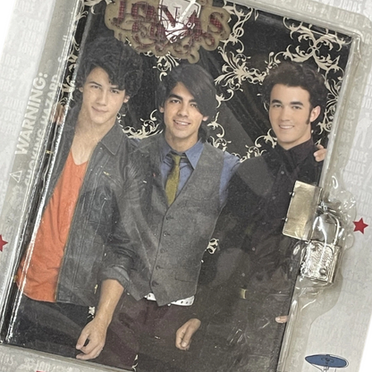Diario vintage con candado Jonas Brothers