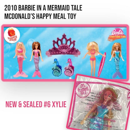 McDonald's Happy Meal Barbie Mermaid Tale año 2010