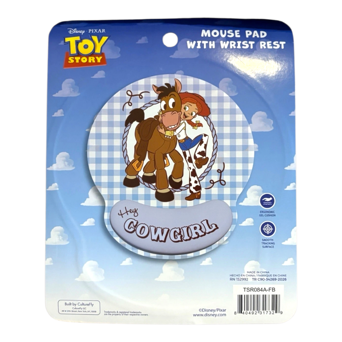 Mousepad con descansa muñecas Toy Story Disney