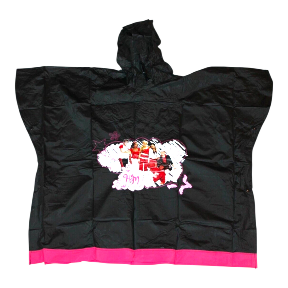 Impermeable infantil unitalla High School Musical vintage poncho rojo