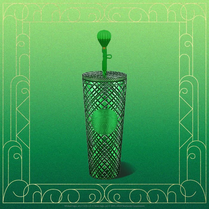 Gemstone Ciudad EsmeraldaWicked x Starbucks (24 oz.)