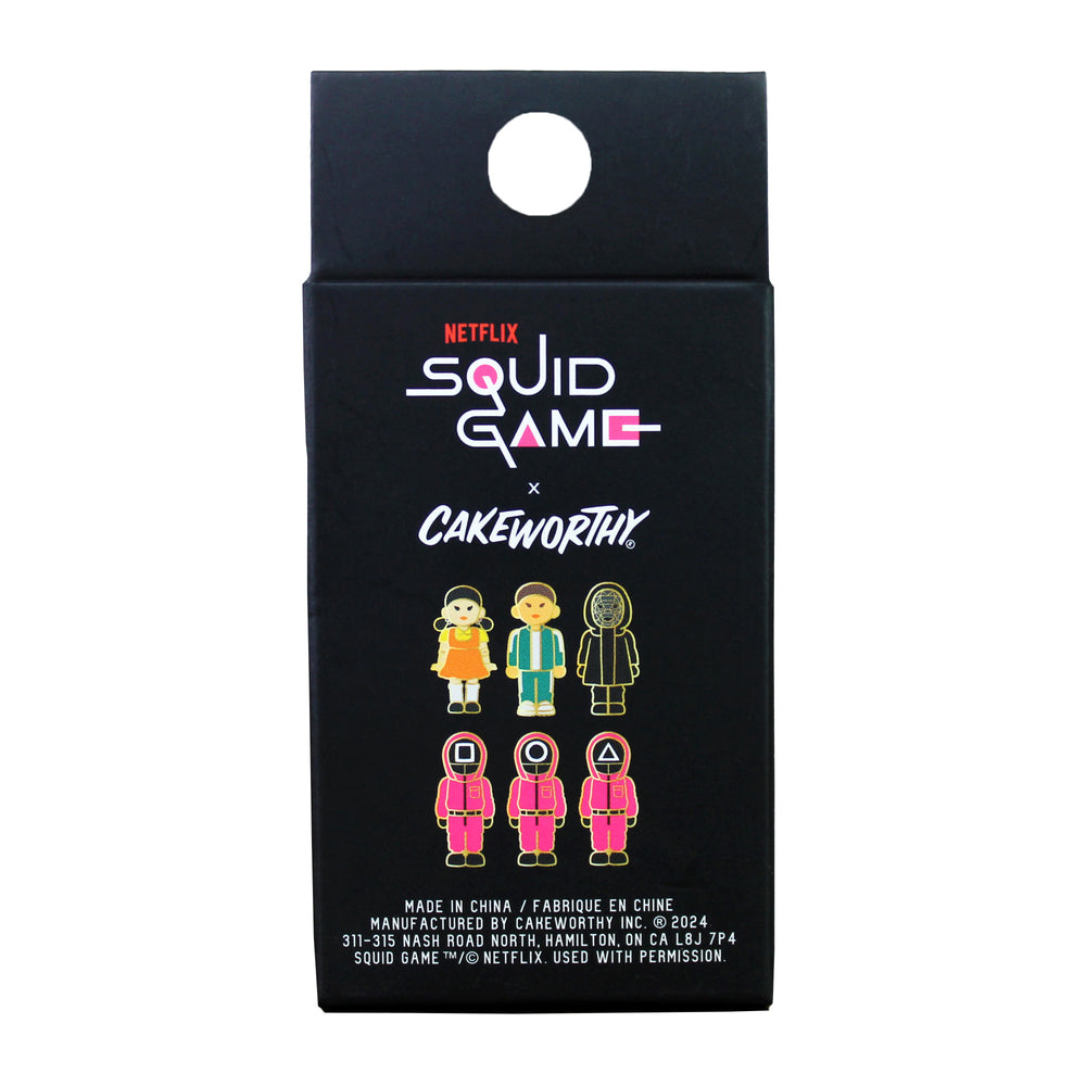 Squid Game x Cakeworthy blind box con 1 pin Misterioso Juego del calamar