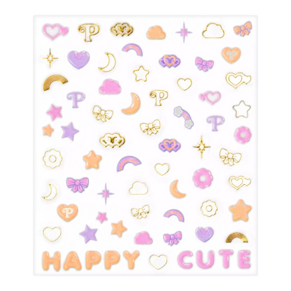 Polly Pocket Essence stickers para uñas con aroma