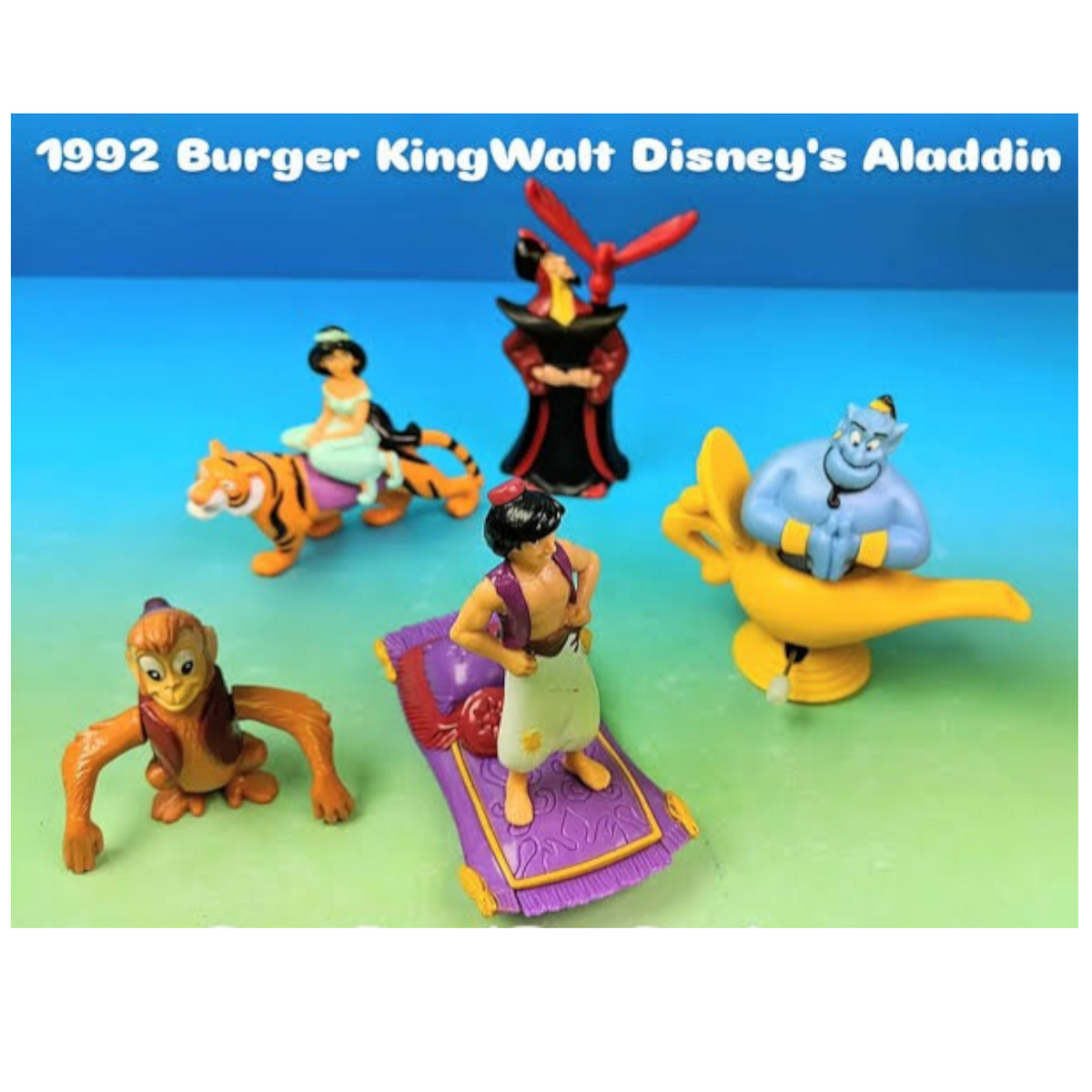 Burger King Happy Meal Aladdin 1992 Disney