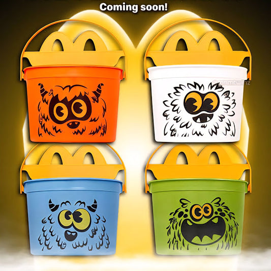 Cubeta Boo Bucket Halloween McDonald’s Happy Meal - Edición 2024