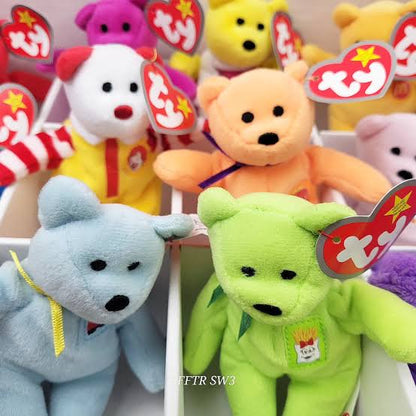Ty beanie babies McDonald's Happy Meal año 2004 aniversario