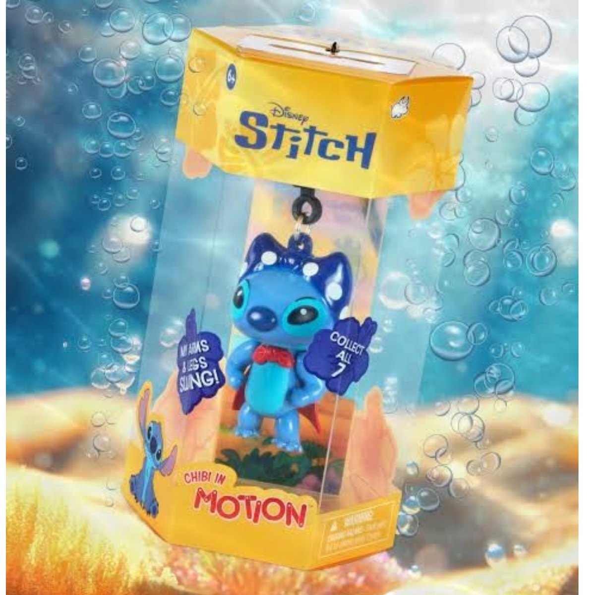 Llavero Stitch Chibi in Motion #4 Disney