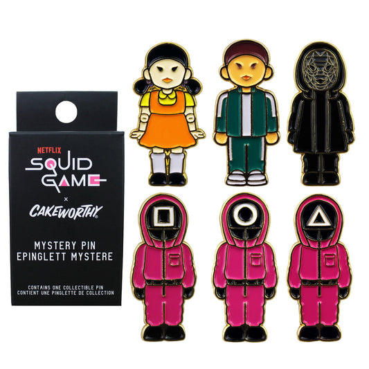 Squid Game x Cakeworthy blind box con 1 pin Misterioso Juego del calamar