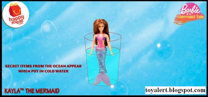 McDonald's Happy Meal Barbie Mermaid Tale año 2010