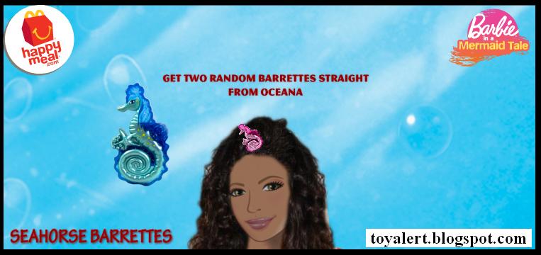 McDonald's Happy Meal Barbie Mermaid Tale año 2010