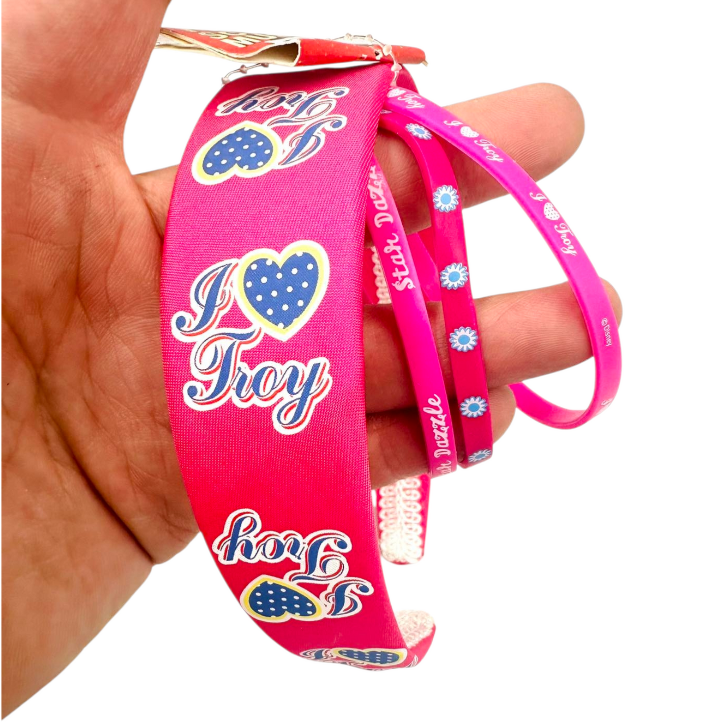 Años 2000s High school Musical Set de Diadema con ligas de silicon