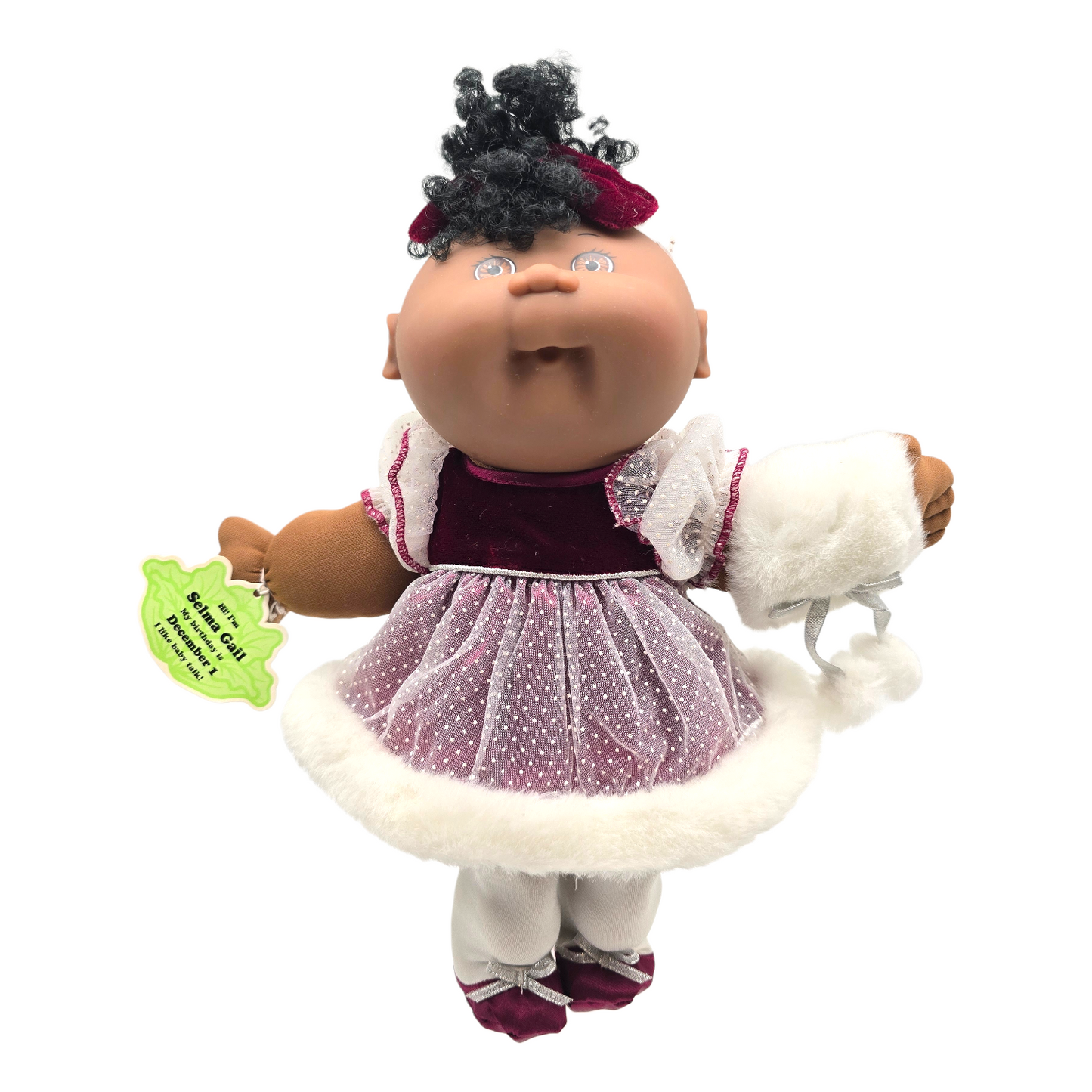 Cabbage Patch vintage Holidays Avon Selma Gail 1 Diciembre (Nuevas) version sin caja. Venían en su bolsita (resellada para fotografía)