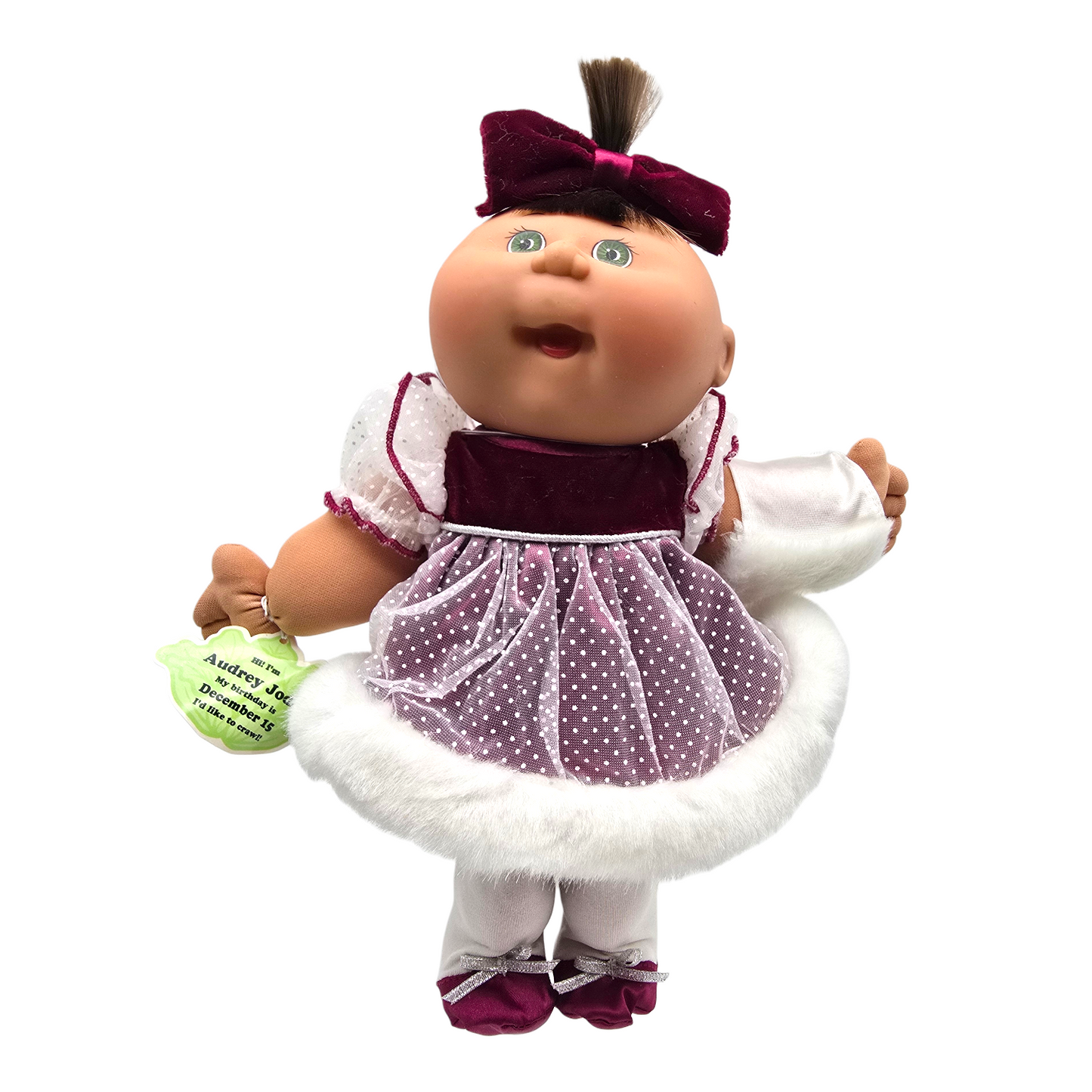 Cabbage Patch vintage Holidays Avon Audrey 15 Diciembre (Nuevas) version sin caja. Venían en su bolsita (resellada para fotografía)