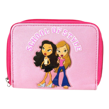 Monedero vintage Lil Bratz liso rosa