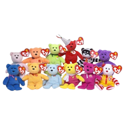 Ty beanie babies McDonald's Happy Meal año 2004 aniversario