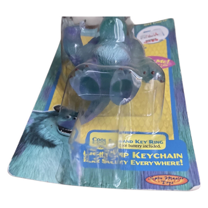 Monsters Inc llavero Vintage año 2001 lámpara (necesita batería por la edad)